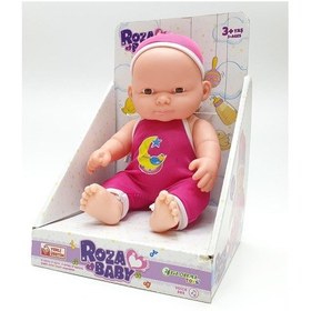 Resim Roza Bebek - Sesli Ve Konuşan Et Bebek - Gl100569-Mor 