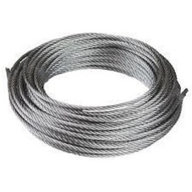 Resim Galvaniz Çelik Halat 4Mm-50Mt 