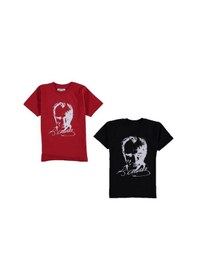 Resim A.L.M Kids 23 Nisan Atatürk Imzalı Erkek Çocuk Tişörtler (5-12 Yaş) 4554574 