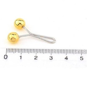 Resim Melodi Scarf Eşarp Şal Klipsi Gold 6 Adet Gold 