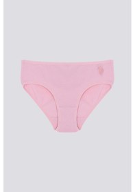 Resim U.S. Polo Assn. Kız Çocuk Slıp Külot Açık Nil Yeşil 