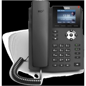 Resim Fanvil X3sp Renkli Ekran Ip Telefon Poe 