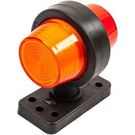 Resim Ahmet Otomotiv Büyük Boy Takoz Lamba Sarı-kırmızı 12v-24v 