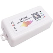 Resim Fortor Sp107e Ws2812b Adreslenebilir Piksel Şerit Led Bluetooth Bağlantılı Kontrol Cihazı 5-24 Volt 