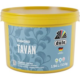 Resim Düfa Diamond Tavan Boyası Beyaz 3.5 kg 