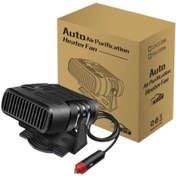 Resim MEYRA 24v Girişli Oto Araç Isıtıcı Cam Buğu Çözücü Fan 