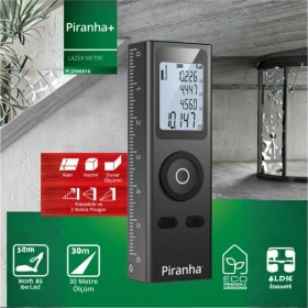 Resim PremiumPort 30 Metre Lazer Ölçüm Cihazı, Hassas ve Pratik Ölçüm Aracı 