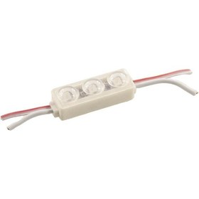 Resim 3'Lü Mercekli Mini Modül Led - Mavi 12V 0.5W 
