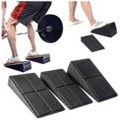 Resim Awesomestore 3'lü Squash Wedge Seti 12 İnç Bacak Esneme Eğimli Ppanel Universal Siyah siyah 