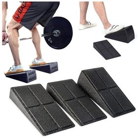 Resim Awesomestore 3'lü Squash Wedge Seti 12 İnç Bacak Esneme Eğimli Ppanel Universal Siyah siyah 