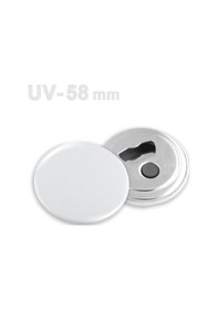 Resim 58 Mm Uv Baskıya Uygun Buton Şişe Açacağı Vg58uvbam 1000 Adet 
