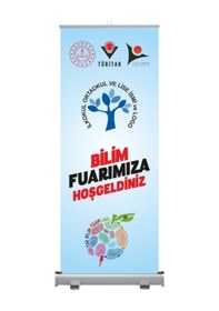 Resim Bilim Fuarı Roll Up Banner-6 Tek Ebat 