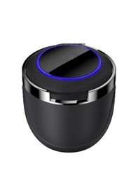 Resim Araç Içi Mini Işıklı Küllük Metal İçli Kapaklı Araba Küllüğü Oto Küllük 