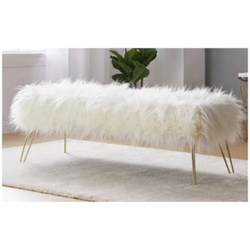 Resim lavin mobilya Puffidy Peluş Puf Bench 