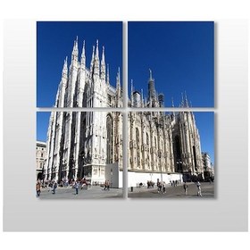 Resim Mimari Kanvas Tablo 200x200cm 