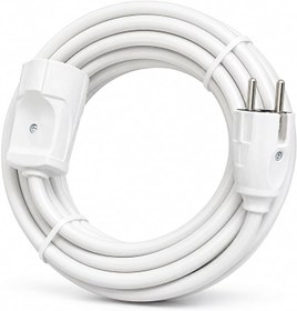 Resim 3x2.5mm TTR Tekli Beyaz Topraklı Kauçuk Uzatma Kablosu (80 METRE) 