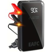 Resim Wangxi Eafc 2025 Akıllı Klipsli 12v Araç Jump Starter 101.44oz Usb Şarjlı Led Fener Acil Durum 