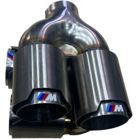 Resim NESS EXHAUST SYSTEMS M Sport Krom 100*21 Cm Egzoz Ucu Çiftli (sağ-sol) Uyumlu 