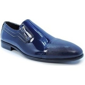 Resim Marcomen Lacivert Iç Dış Hakiki Deri Günlük Klasik Erkek Ayakkabı (550582249) 