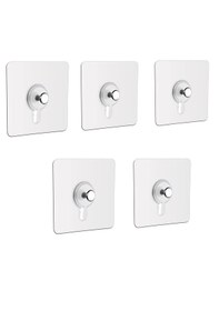 Resim Yapışkanlı Hanger Banyo Mutfak Eşya Vb.askılık Al4465 5 Adet Şeffaf 