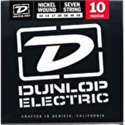Resim Jim Dunlop DEN1056 Nickel 7 Telli Elektro Gitar Teli (10-56) 