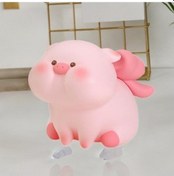 Resim Lijinxu Domuz Kumbara Dekoratif Para Kavanoz Pembe-ılmek 