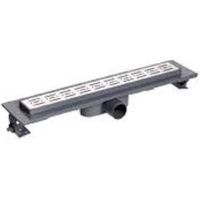 Resim Duş Kanalı Banyo Süzgeci Paslanmaz Süzgeçli Q50 Çıkışlı 50 Cm 