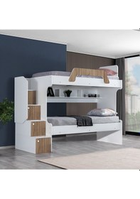 Resim Setaymobilya Ranza, Inci 2 Li Ranza Ceviz + 2 Adet Comfort Yatak 