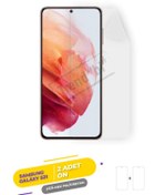 Resim Wrapsol Galaxy S21 Ekran Koruyucu Kaplama Darbe Emici Poliüretan Film Amerika Üretimi 