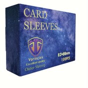 Resim Vorinclex Kart Kılıfları 100 Paket - Ticari Kartlar için Premium Kaliteli Koruyucu Dış Kılıflar, PP Malzeme, Yu-Gi-Oh! ve Fotoğraf Kartları için İdeal, Pürüzsüz Karıştırma, Dayanıklı Tasarım, 14 Yaş ve Üzeri - 62x89mm 