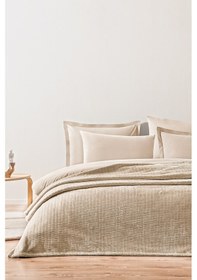 Resim Puffy Trinity Çift Kişilik Wellsoft Battaniye - Kum Beji 