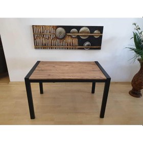 Resim Erezogullari_Mobilya Açılır Yemek Toplantı Masası Ve 4 Ad Bahar Sandalye Takımı 75*120 