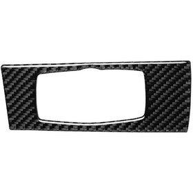 Resim Araba Karbon Fiber Düz Renk Far Dekoratif Etiket Bmw E70 X5 / E71 X6 2008-2013, Sol Sürücü 1 Adet 