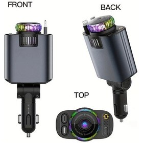 Resim Challenger Aromaterapi Yıldızlı Gökyüzü Araba Şarj Cihazı 5li Çok Fonksiyonlu İphone Uyumlu Android Hızlı Şarj Konforlu Tasarım 