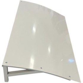Resim LICCIA Metal Kapı Pencere Üstü Pratik Sundurma 115 cm x 60 cm x 25 cm 