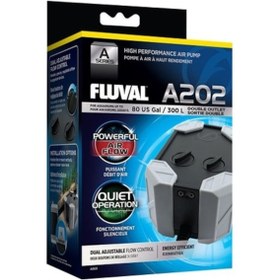 Resim Fluval A202 Çift Çıkışlı Hava Motoru 