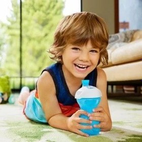 Resim Munchkin Tıklama Kilitli Uçlu Alıştırma Bardağı 296 ml 12 Ay+ Mavi 