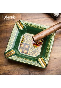 Resim Lubinski Authentic Design Dörtlü Puro Küllüğü Yeşil 