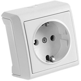 Resim Viko Vera Sıva Üstü Topraklı Priz 