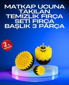 Resim Profesyonel Matkap Ucu Temizlik Fırçası 3 Lü Set 