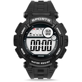 Resim Dijital Spor Erkek Genç/Çocuk Kol Saati Kronometre Alarm 3ATM CHR905 