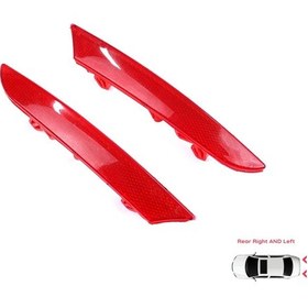 Resim Renault Clio Mk5 2019-on İçin Sağ Sol Arka Tampon Reflektörü 