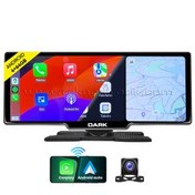 Resim Dark 10.26" IPS Full Android, Google Play Store, Kablosuz Apple CarPlay & Android Auto, GPS, Arka Kameralı Taşınabilir Torpido Üstü Araç Multimedya Ekranı (DK-VA-CMP1000) 