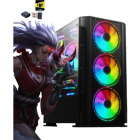 Resim Ramtech Gaming X10 R5 5500 32GB Ram 960GB SSD 8gb RX580 Oyuncu Masaüstü Bilgisayar 