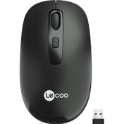 Resim WS205 Siyah Kablosuz Mouse Lecoo