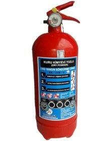 Resim Yangın Tüpü Söndürücü 2 KG - 2023 Üretim-2027 Tekar Dolum 