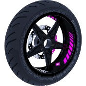 Resim Çınar Extreme Gp Racing Iç Jant Şeridi Sticker Reflektif & Floresan Renkler Çınar Extreme 