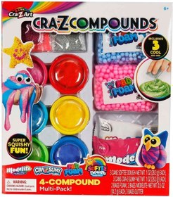 Resim Cra-z-art Cra-z-compounds Slime Ve Oyun Hamuru Çoklu Paket Seti - 13 Parça Çok Renkli 