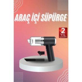 Resim Teknodayım Teknolojik Araç Içi Süpürge Kablosuz Şarjlı Elektrikli Süpürge Elde Taşınabilir Seri 2026 