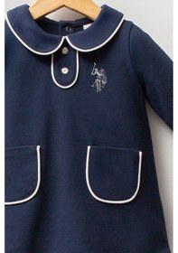 Resim U.S. Polo Assn. U.s. Polo Assn Kız Bebek Lacivert Elbise Lacivert 